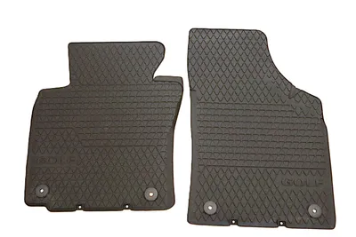 Produktbild von Original VW Allwettermatten vorne Golf 5 6 2007-2014 Gummimatten Gummifußmatten