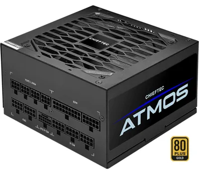 Zdjęcie produktu dla Chieftec Atmos , 750 W, 100 - 240 V, 50/60 Hz, 9 - 4.5 A, 9 A, 4,5 A