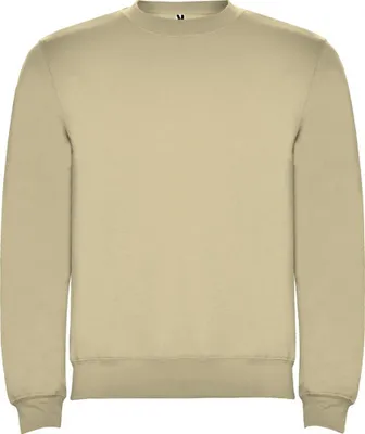 Imagen del producto de Roly - Sudadera "Clásica" con cuello redondo, uni, para hombre/mujer, modelo PF4342 (Talla XL) (Color arena)