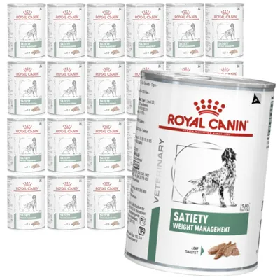 Produktbild von Royal Canin Veterinary VHN Dog Satiety S/O Loaf 24x410g Nassfutter Pastete für übergewichtige Hunde