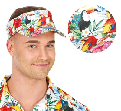 Immagine prodotto di 80s Sport Peaked Cap Pink Carnival Retro Party Accessory Unique Design Adult Costume, Colore: Multicolore