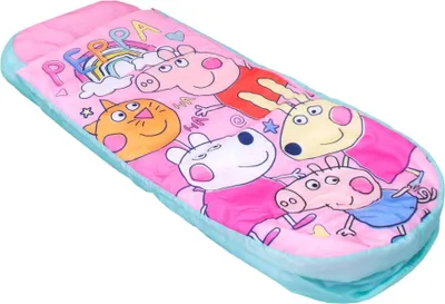 Produktbild von Aufblasbares 2-in-1-Bett mit integriertem Schlafsack - Peppa Pig Sunny