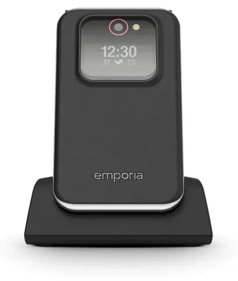 Obrázok produktu pre Emporia JOY, Vyklápací, 7,11 cm (2.8"), 2 MP, Bluetooth, 1300 mAh, Čierna
