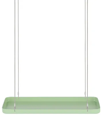 Produktbild von Esschert Design Pflanzentablett rechteckig Schilfgrün 38 cm - Metall