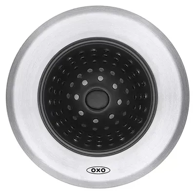 Obrázok produktu pre OXO Good Grips odtokové sitko do kuchyne - sivé