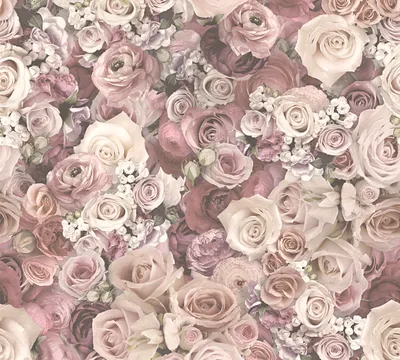 Produktbild von A.S. Création Vliestapete Urban Flowers Tapete creme 10,05 m x 0,53 m 327222 32722-2