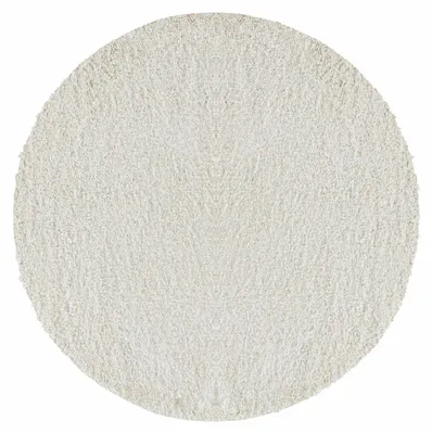 Obrázok produktu pre Carpetsale24 Vysoký Chlup Jednobarevný Koberec Moderní Shaggy do Obývacího Pokoje Hebký M?kký a Pohodlný Výhodná Cena, Velikost: 80 cm kulatý