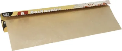Image de Papier sulfurisé PAPSTAR, largeur : 380 mm, longueur : 8 m, brun