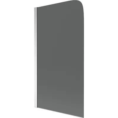 Obrázok produktu pre Mexen Felix vaňová zástena jednokrídlová 70 x 140 cm, grafitová čierna, chrómová - 890-070-001-01-40