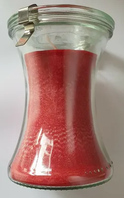 Produktbild von Smart-Jumbo Duftkerze von Candle Factory im Glas in tollen Farben und Düften : Pure Erdbeere Smart-Jumbos mit Duft: Pure Erdbeere