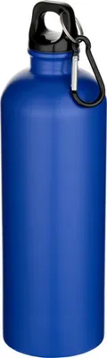 Image de Floso - "Oregon" bouteille d'eau, acier inoxydable recyclé, fermeture à mousqueton, 750ml PF4783 (taille unique) (Bleu roi)