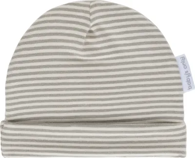 Produktbild von Baby's Only Mütze Stripe - Urban Green - 0-3 Monate - 95% Baumwolle/5% Elasthan