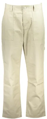 Produktbild von Bequeme Herrenhose Beige mit 4 Taschen und stilvollem Design