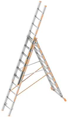 Immagine prodotto di Layher Allzweckleiter 3-teilig Topic 1040 3x10 Sprossen