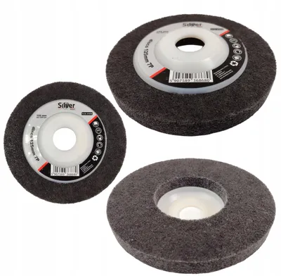 Produktbild von SilverTools Polierscheibe Nylon 125mm 12mm Stärke