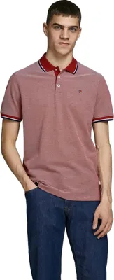 Image de Jack&Jones Short Sleeve Polo 12169064-ROJO in Red color size small