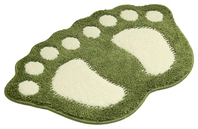 Imagen del producto de Omgoods - Alfombra antideslizante para baño, 40 x 60 cm, absorbente de agua y de secado rápido