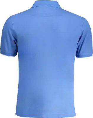 Immagine prodotto di Polo uomo blu: manica corta, vestibilità regolare, dettagli, ricamo, logo