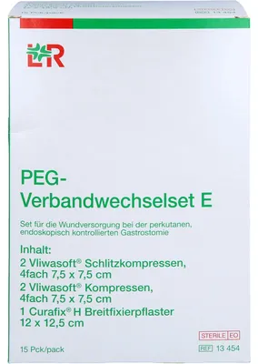 Obrázek produktu pro Sada na výměnu obvazů PEG E, 15 ks VER