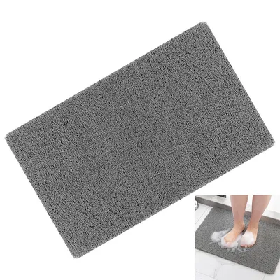 Produktbild von Duschmatte,Duschmatte rutschfest 80x120 cm - Extra Groß Sicherheits Badewannenmatte mit Ablauflöchern,Weich Komfort PVC-Luffa Massage Antirutschmatte