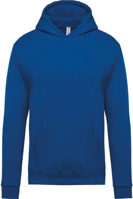 Produktbild von Kariban Jungen Hoodie Langarm Pullover Sweatshirt Kapuzenpullover, Größe:10/12, Farbe:Light Royal Blue