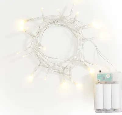 Produktbild von VBS Mini-LED-Lichterkette, mit Timer 6/18 Std., 20 LEDs