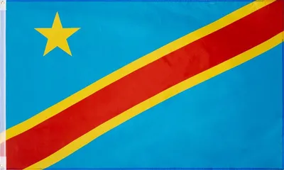 Produktbild von CHPN – Flagge – Flagge des Kongo – kongolesische Flagge – kongolesische Gemeinschaftsflagge – 90/150 cm – Kongo-Flagge – Flagge Afrikas – Kinshasa