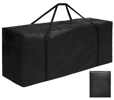 Produktbild von Wasserdichte Gartenkissen Aufbewahrungstasche 173x76x51cm mit Griff und Reißverschluss