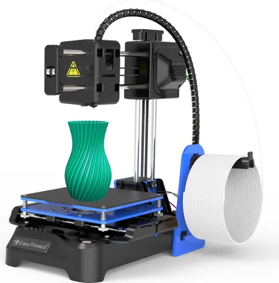 Produktbild von K7 3D tlačiareň pre deti Mini stolová 3D tlačiareň 100 x 100 x 100 mm veľkosť tlače Bez vyhrievaného lôžka Tlač jedným tlačidlom s TF kartou Filament so vzorom PLA pre začiatočníkov Vzdelávanie v domácnosti
