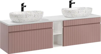 Produktbild von Waschtischunterschrank 180 Cm Mit Aufsatzwaschbecken
