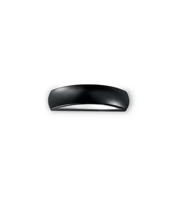 Produktbild von Moderne Wandleuchte Giove Aluminium Schwarz 1 Leuchte E27