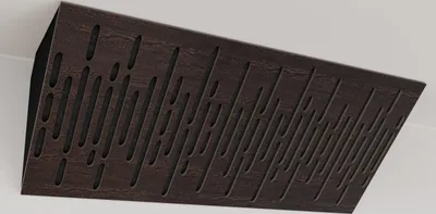 Obrázok produktu pre 2-pack - Úzka akustická rohová basová pasca | veľkosť: 23 x 50 cm | farba: (wenge, WAVE horizon)