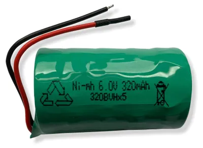 Ni-Mh Reserveakku 6 V 320 mAh für Alarmsirene