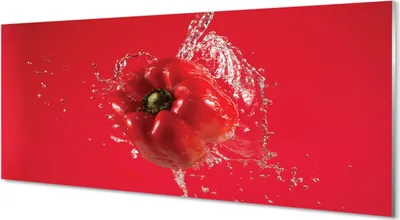 Imagen del producto de Cuadros de vidrio, 125x50 cm, obra de arte para pared, "Pfefferwasser"