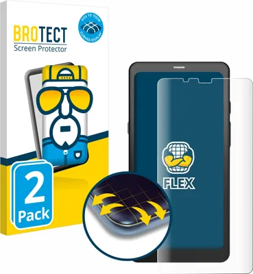 Produktbild von 2x BROTECT Fullscreen Schutzfolie für Boox Palma / Palma 2 Displayschutz Folie Fullcover Klar Transparent