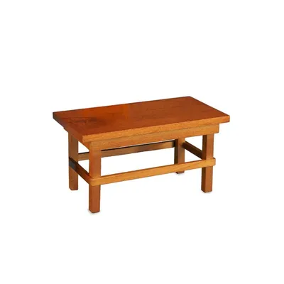 Immagine prodotto di Tavolino da cucina in legno, in miniatura, per casa delle bambole