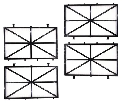 Produktbild von Kartuschenfilterpaneele 4 Stück - Ersatzfilter für Poolreiniger - Artikelnummer 9991432