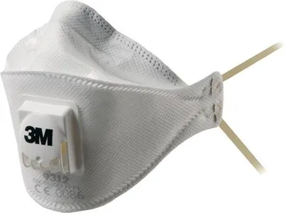 Image de Masque de protection respiratoire Aura™ 9312+ FFP1 / V NR D avec valve d'expiration, pliable