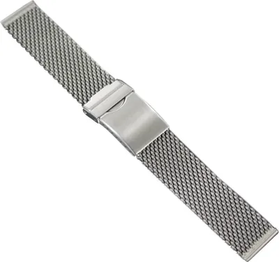 Produktbild von Vollmer Uhrenarmband Milanaiseband Edelstahl 22 mm 06000H7
