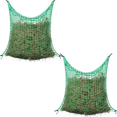 Produktbild von Heunetze 2 Stk Quadratisch 0,9x1,5 m PP , Heuraufen Design 2024