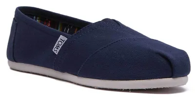 Produktbild von Toms klassischer Kernslip auf Turnschuhen Mar e für Frauen – 3 UK / Navy