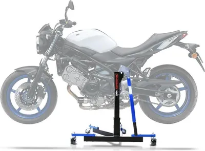 Zdjęcie produktu dla Stojak centralny CS Power Evo do Suzuki SV 650/ X 16-25 niebieski