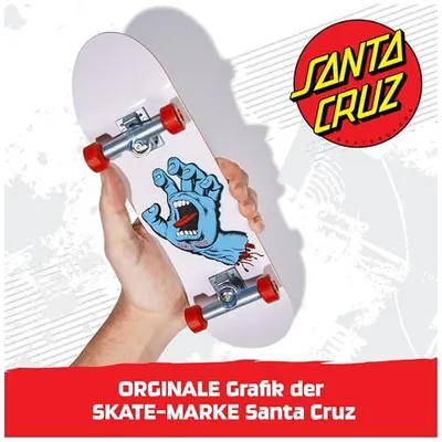 Productafbeelding van Tech Deck Santa Cruz Handboard, vinger skateboard, geschikt voor kinderen vanaf 6 jaar