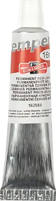 Zdjęcie produktu dla KOH-I-NOOR 16258800000 Farba temperowa Permanent Red Light 16 ml 1 szt.