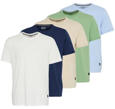 Produktbild von Blend BHTee Herren 5-Pack T-Shirts Shirts Kurzarm Basic Rundhals Multipack Regular fit