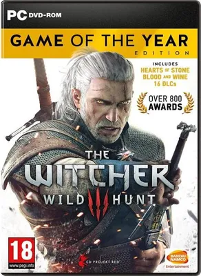 Zdjęcie produktu dla BANDAI NAMCO Entertainment The Witcher 3: Wild Hunt Game of the Year Edition, PC, PC, od 17 lat