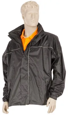 Produktbild von Regenjacke Mirage Rainfall Jacket Luxury - Größe L - Schwarz