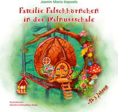 Produktbild von Familie Falschhörnchen in der Walnussschale