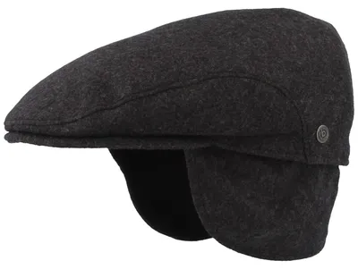 Produktbild von Bugatti uni Schiebermütze mit Ohrenschutz und Windstopper, grau, Gr. 65