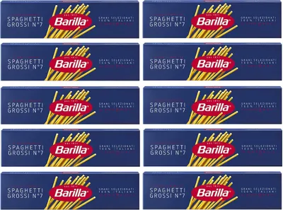 Produktbild von 10x Pasta Barilla Spaghetti Grossi Nr. 7 italienisch Nudeln 500 g pack spaghetti